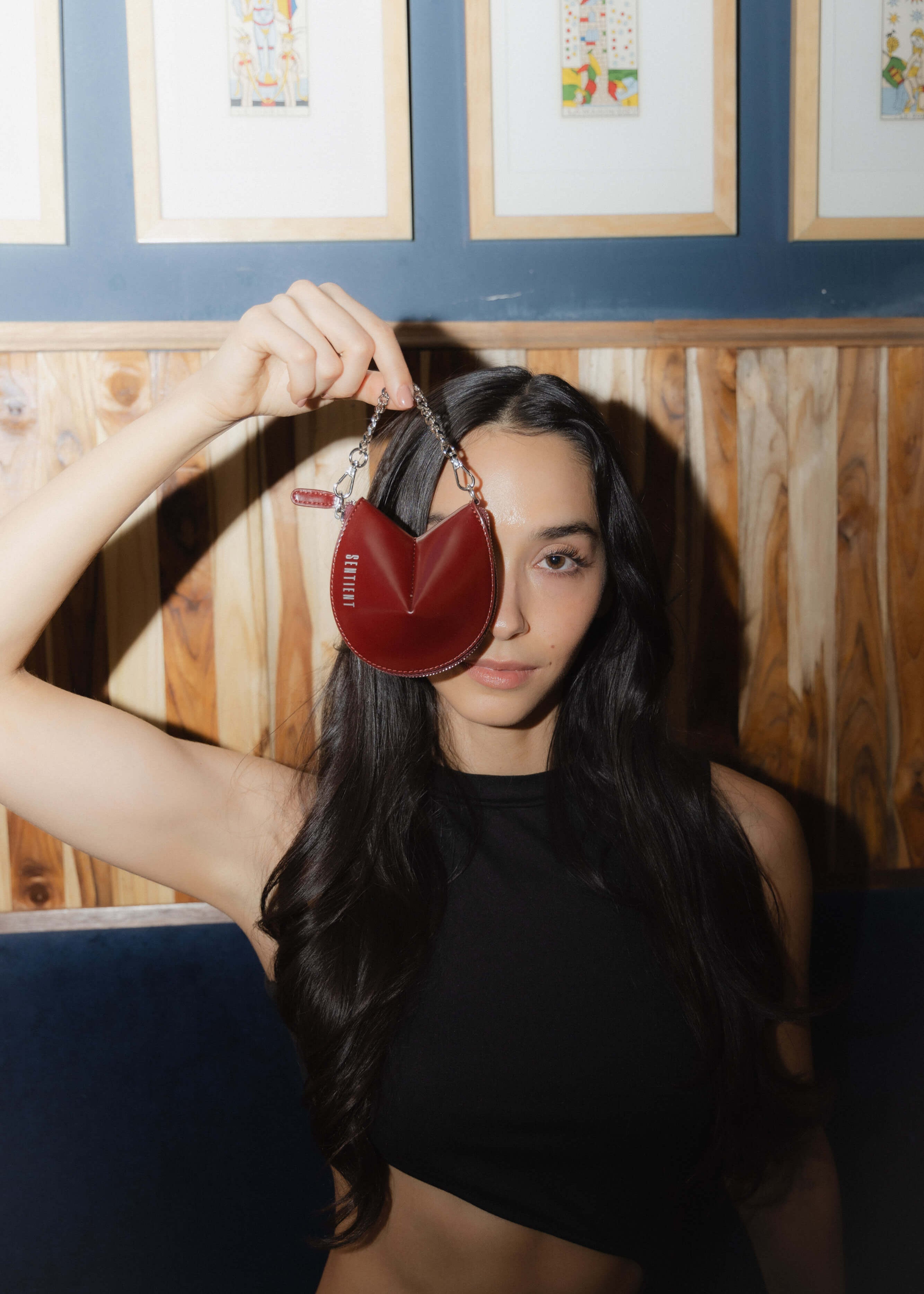Fortune Cookie Charm in Cherry with Oleatex by Sentient – SENTIENT
